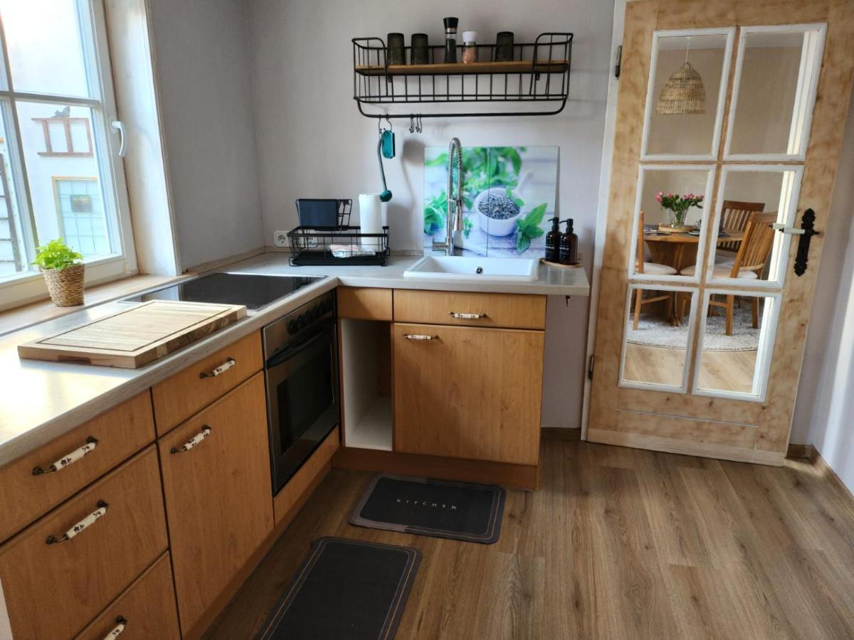 Ferienwohnung Im Konvent 크베들린부르크 외부 사진