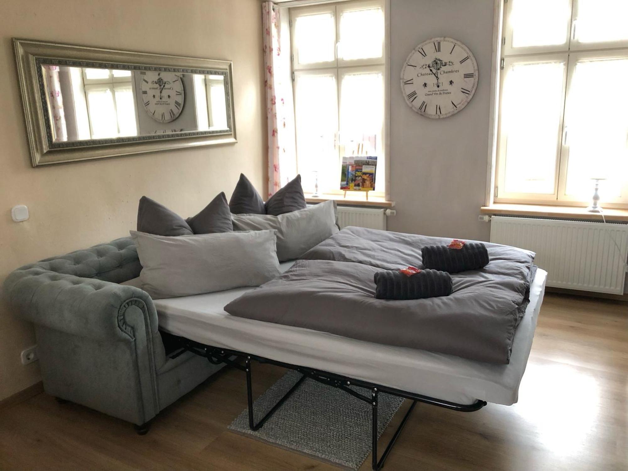 Ferienwohnung Im Konvent 크베들린부르크 외부 사진