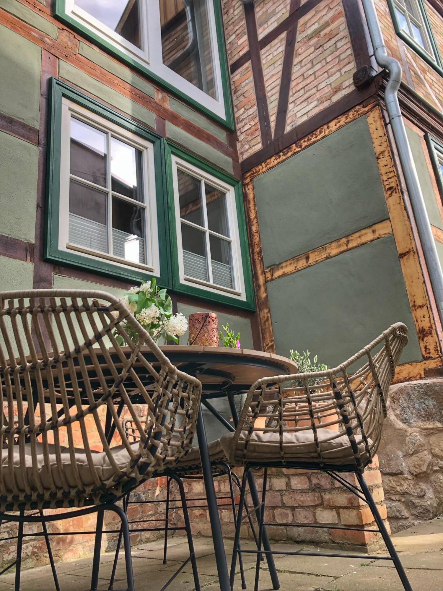 Ferienwohnung Im Konvent 크베들린부르크 외부 사진