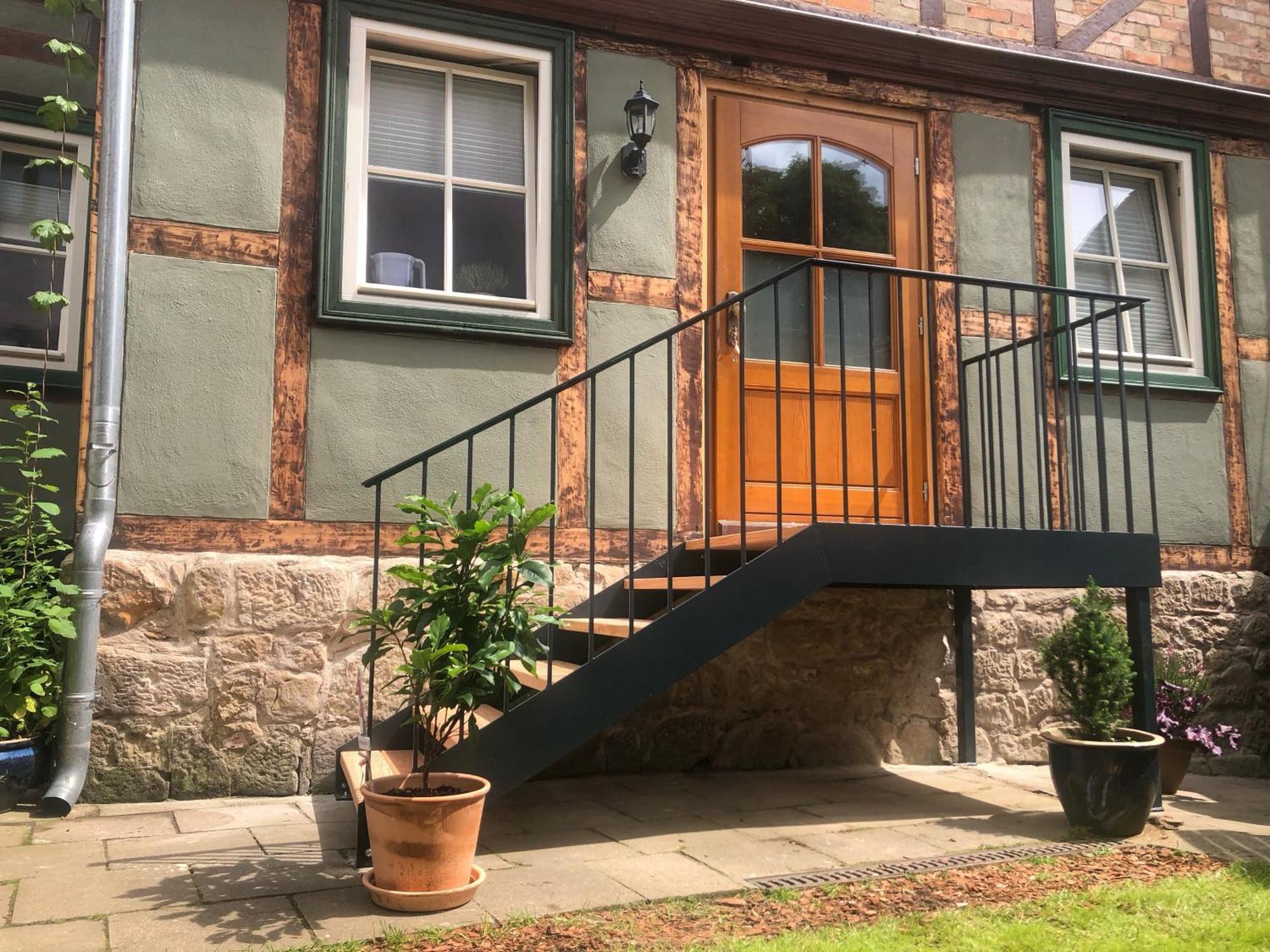 Ferienwohnung Im Konvent 크베들린부르크 외부 사진